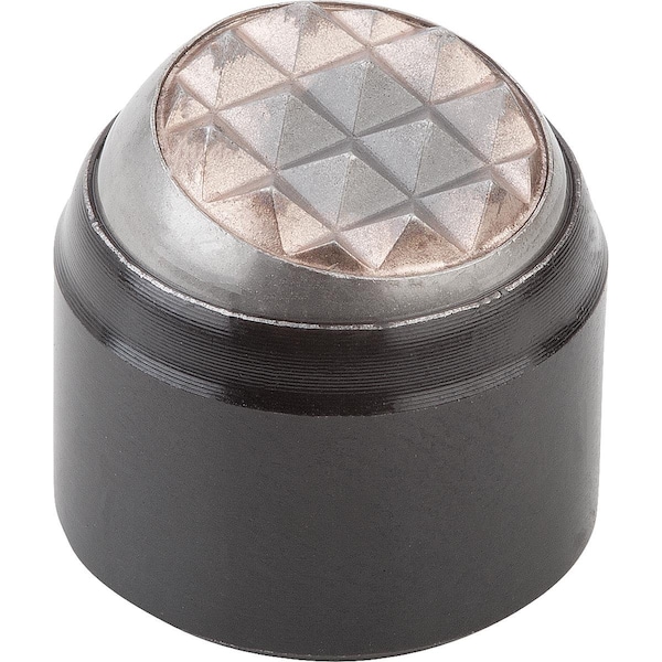 Self-Aligning Pads M03 D1=12, Form:K Carbon Steel, Comp:Ball-Bearing Steel